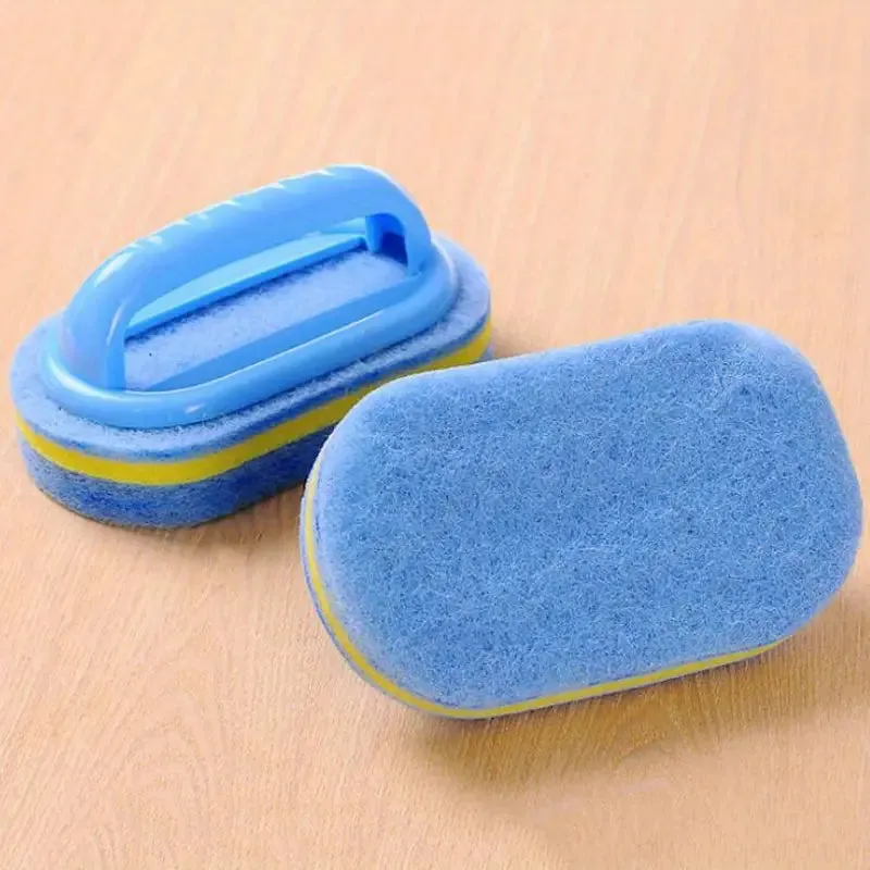 2-Pack: Multipurpose Cleaning Magic Sponge for Bathroom, Toilet, Kitchen - No Electricity Needed