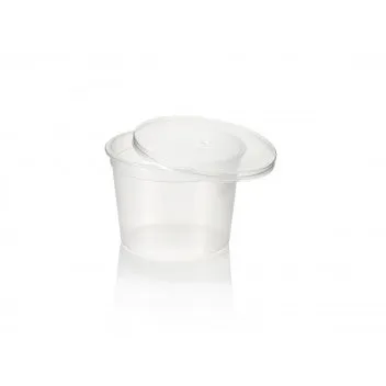 70ml Sauce Container Tub with Lid 10pc