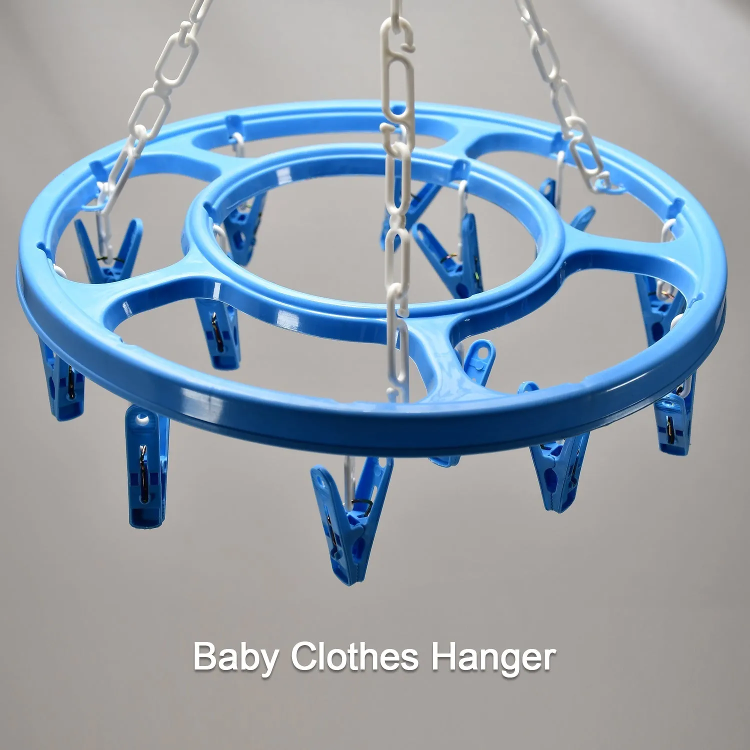 7284 Plastic Round Cloth Drying Hanging Hanger