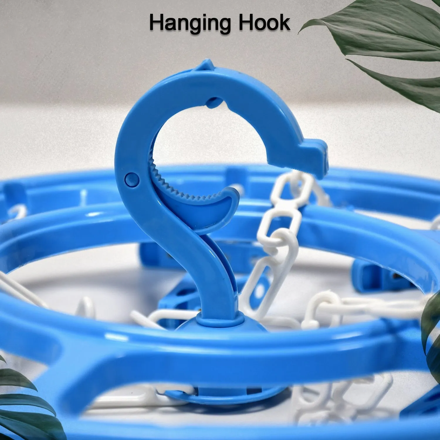 7284 Plastic Round Cloth Drying Hanging Hanger