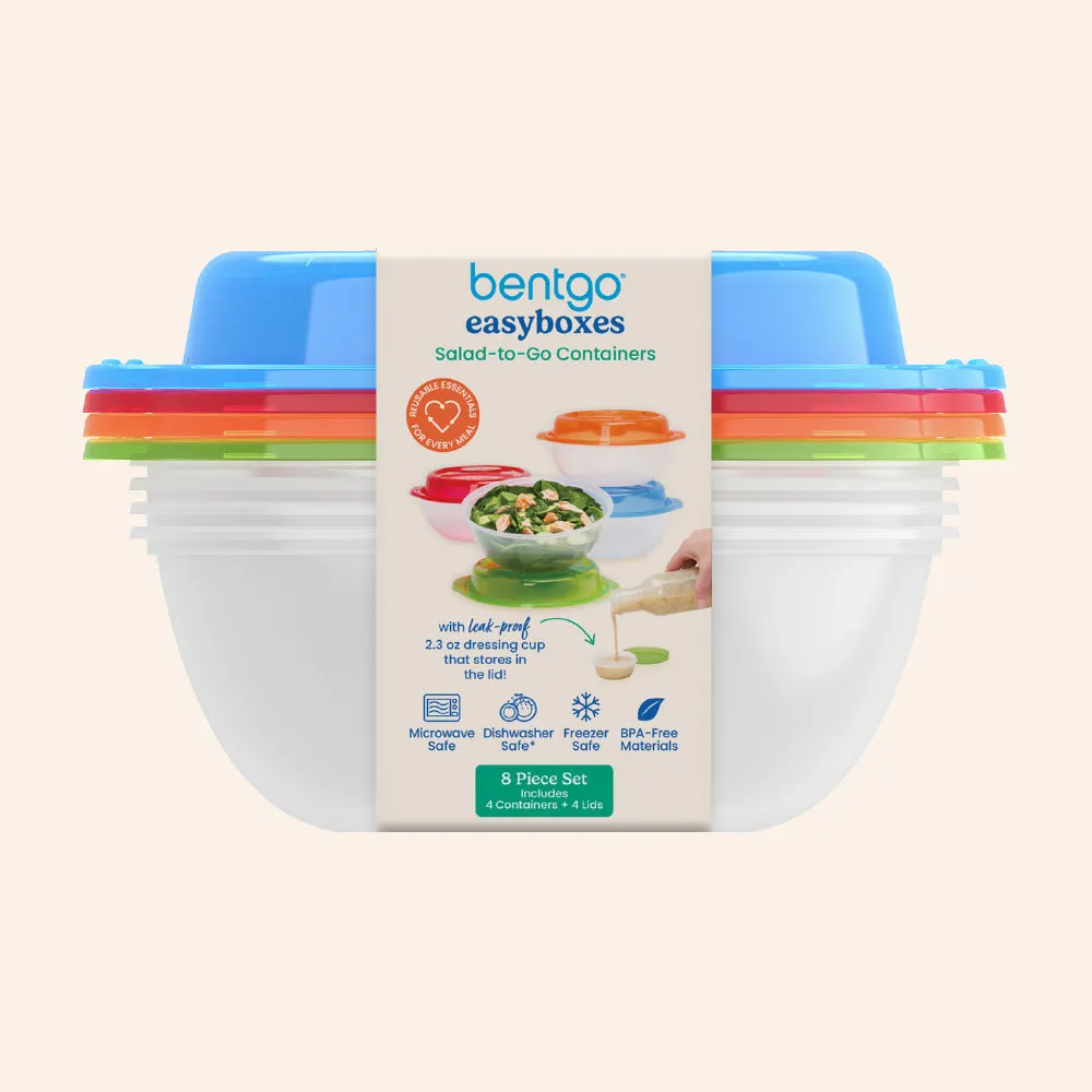 Bentgo Easyboxes Salad-to-Go Containers 8-Piece Set