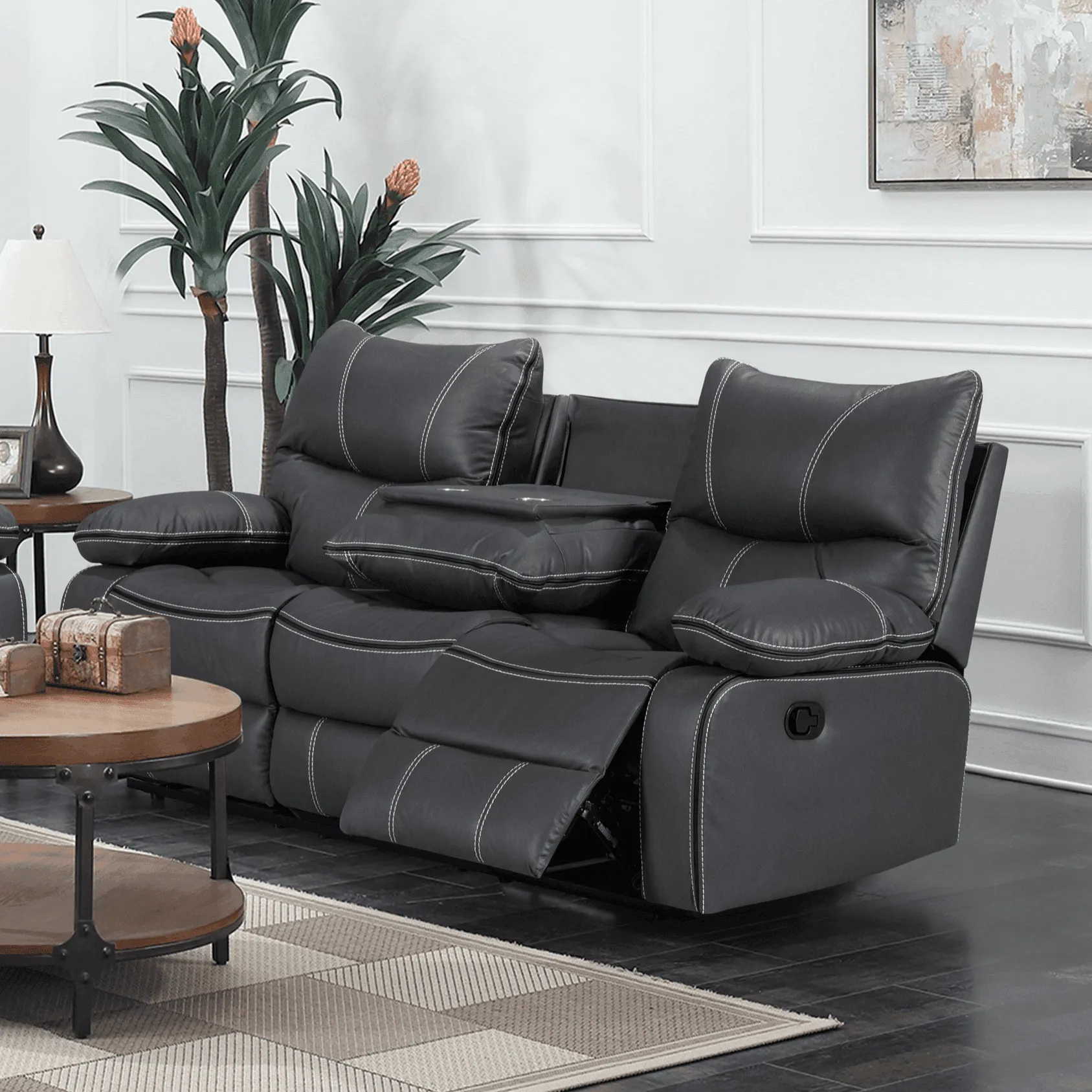 Brooke 3 Seater Recliner Lounge