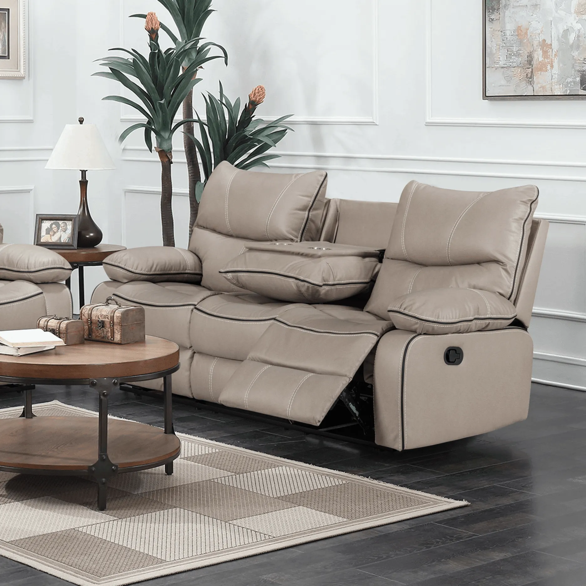 Brooke 3 Seater Recliner Lounge