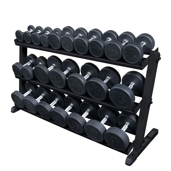 Dumbbell Rack GDR60B (Optional Kettlebell & Med Ball Shelves)