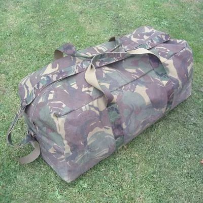 Dutch Nylon C'Dura Holdall. Used/Graded. Woodland D.P.M.