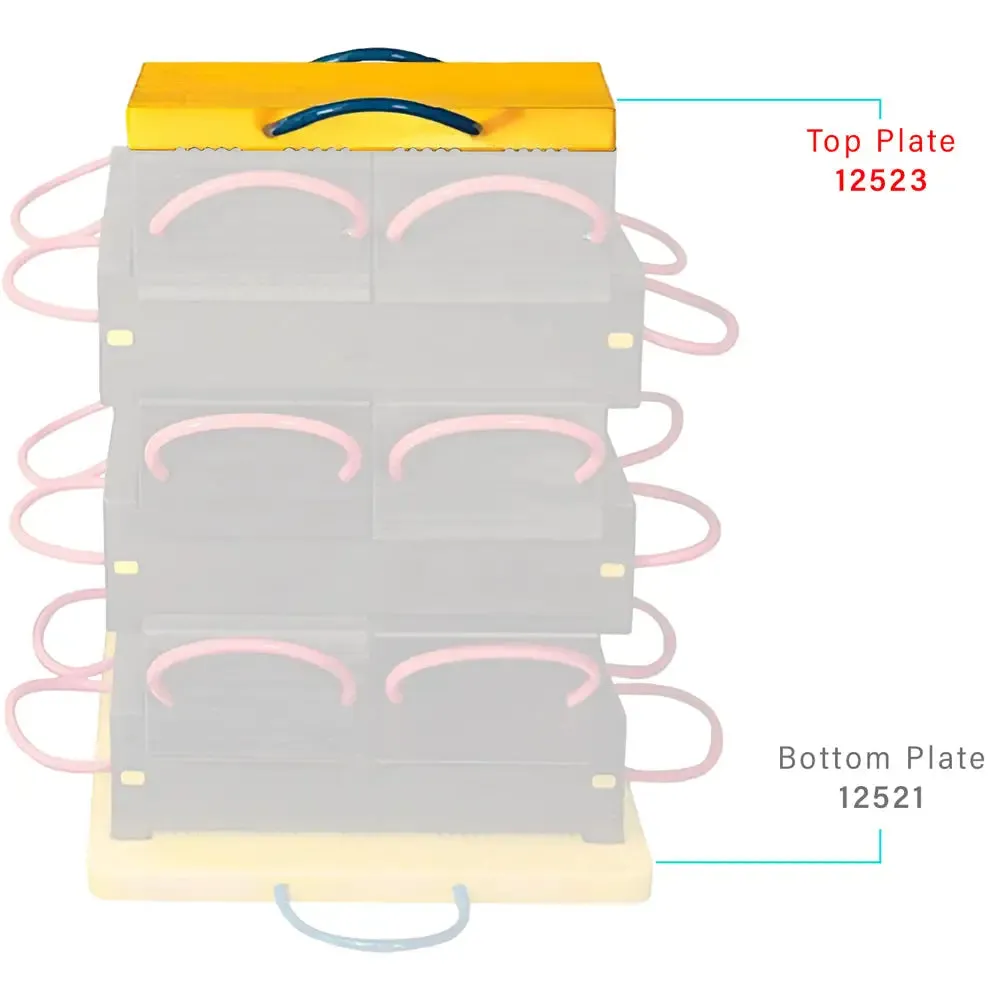 Esco Cribbing System, Top Stability Plate (18" x 18" x 1.5") - 12523