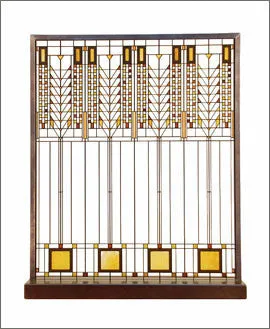 Frank Lloyd Wright Tree of Life Window Stained Glass