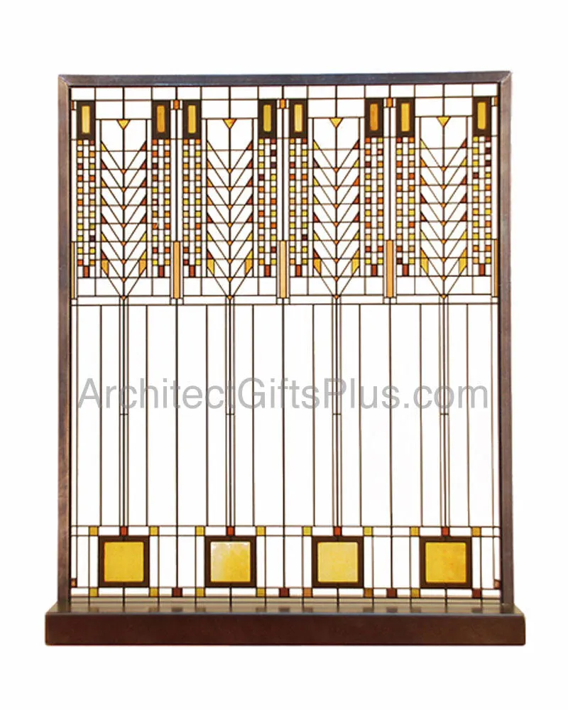 Frank Lloyd Wright Tree of Life Window Stained Glass