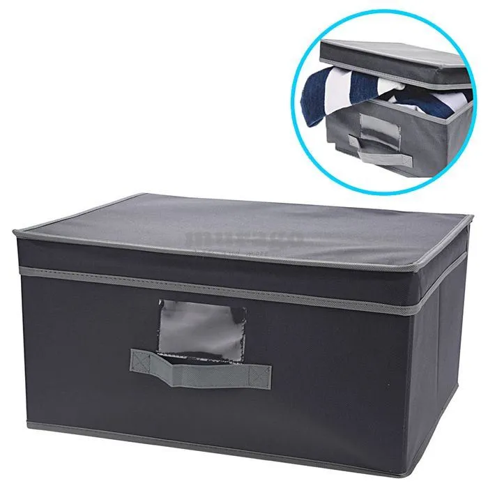 Grey Drawer Storage Boxes