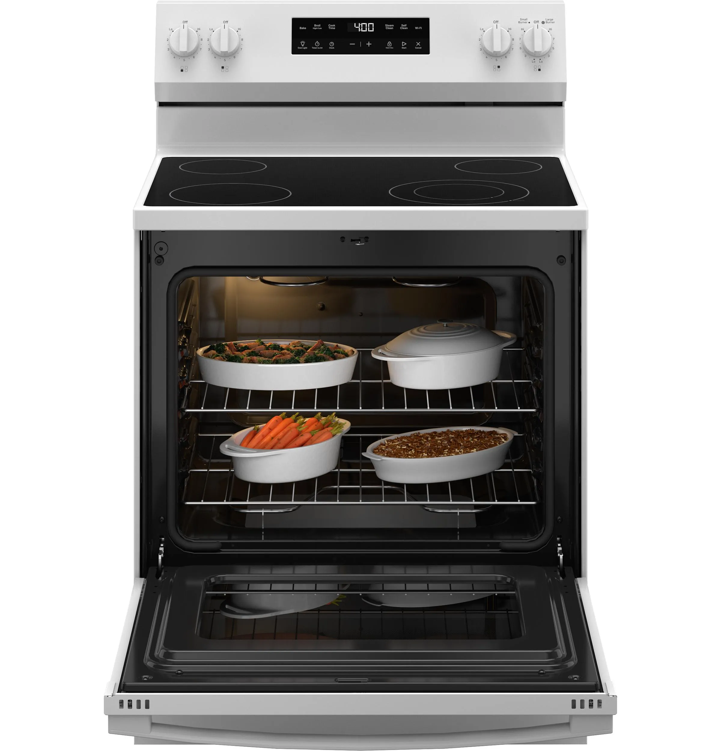 GRF400PVWW GE® 30" Free-Standing Electric Range