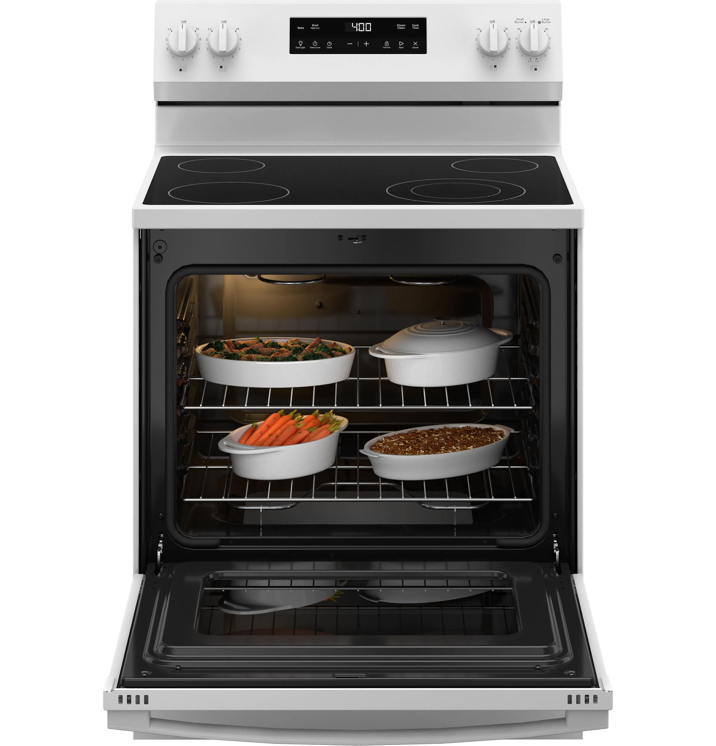 GRF400SVWW GE® 30" Free-Standing Electric Range