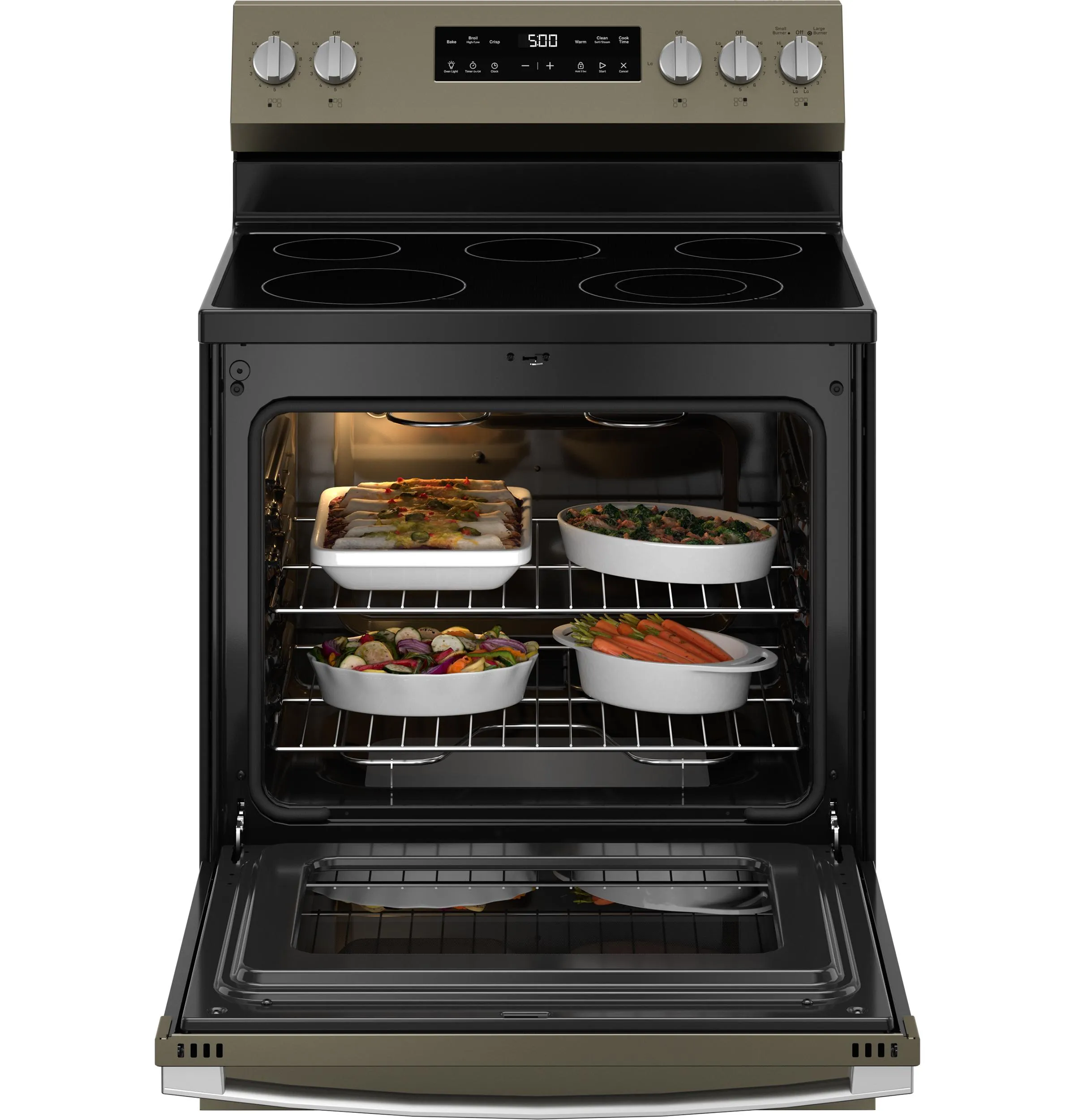 GRF500PVES GE® 30" Free-Standing Electric Range with Crisp Mode