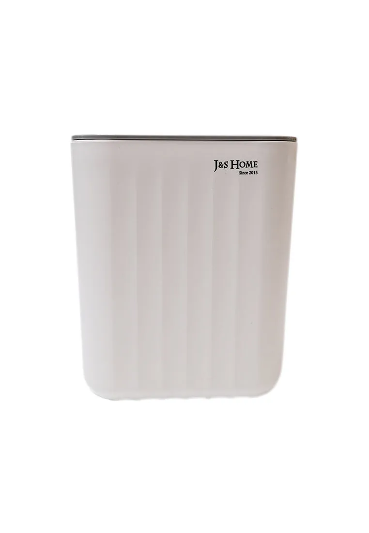 J&S Home Wave Pattern Desktop Trash Bucket