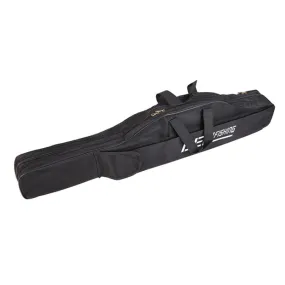 LEO 27746 Folding Fishing Rod Bag Long Fishing Gear Soft Bag, Length: 1.5m Black