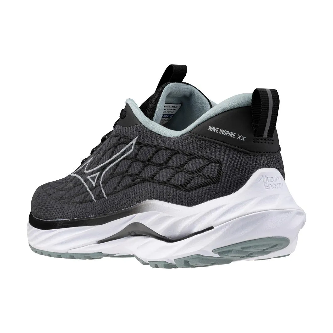 Mizuno Men's Wave Inspire 20 SSW in Ebony-Abyss