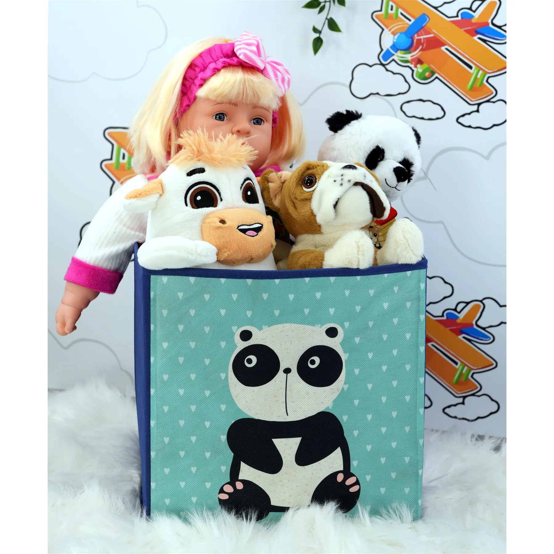 Panda Design Foldable Storage Box