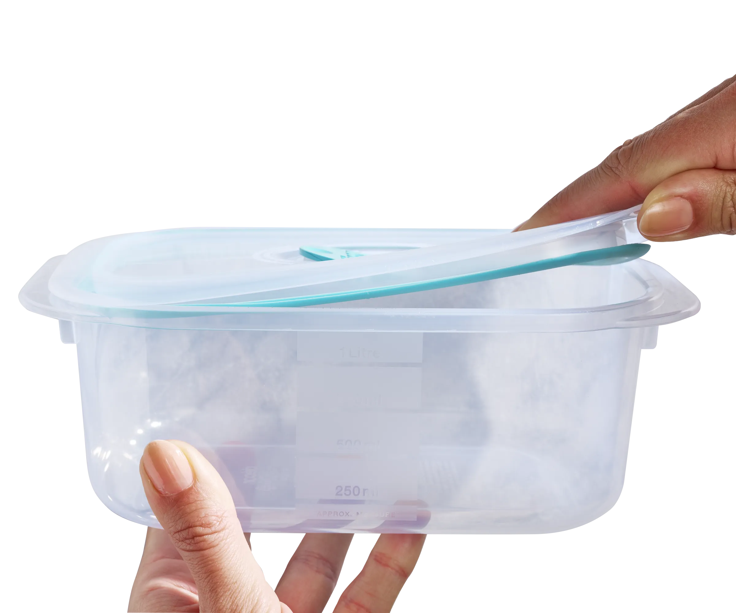 Plastic Container, Square 1L