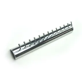 Polished Chrome Accessory Rack, 13 Hooks