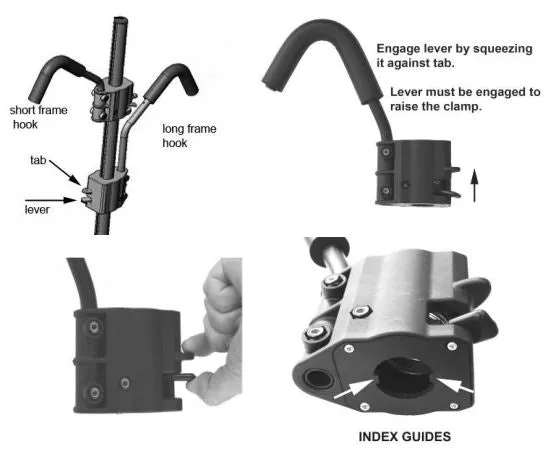 "Z"-Wide Hook for Recumbent bikes - Precision Slide