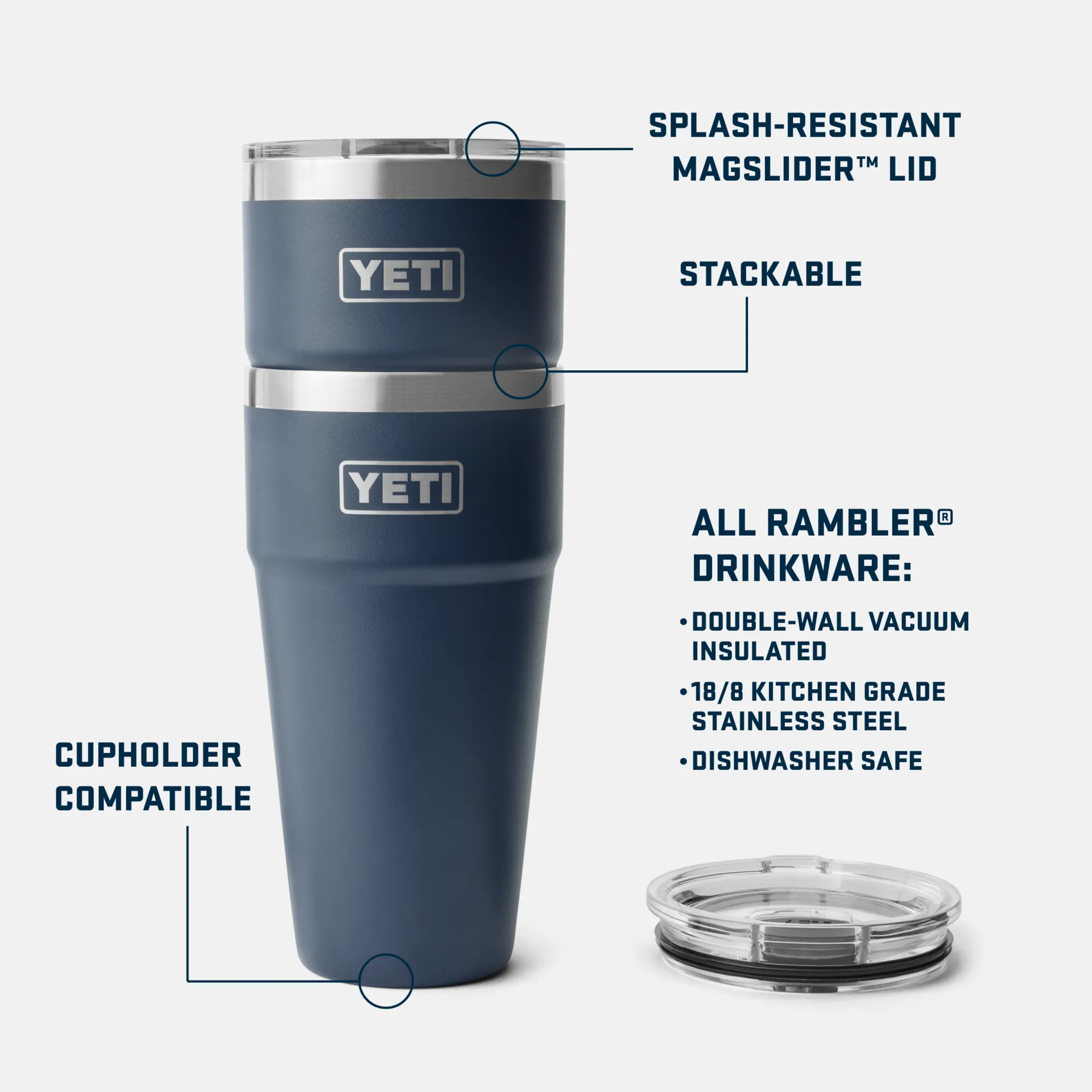 Rambler® 30 oz (887 ml) Stackable Cup