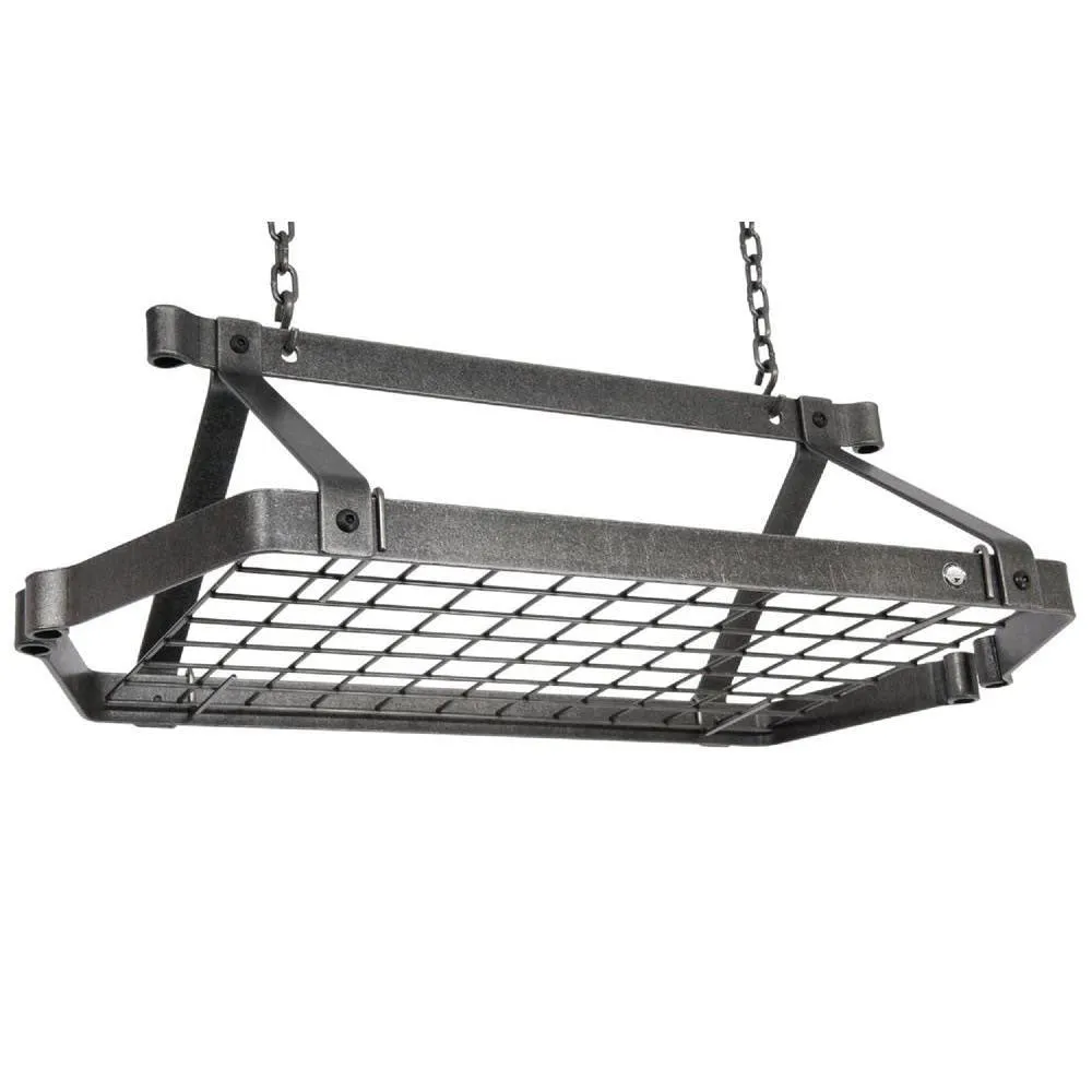 Retro Rectangle Ceiling Pot Rack