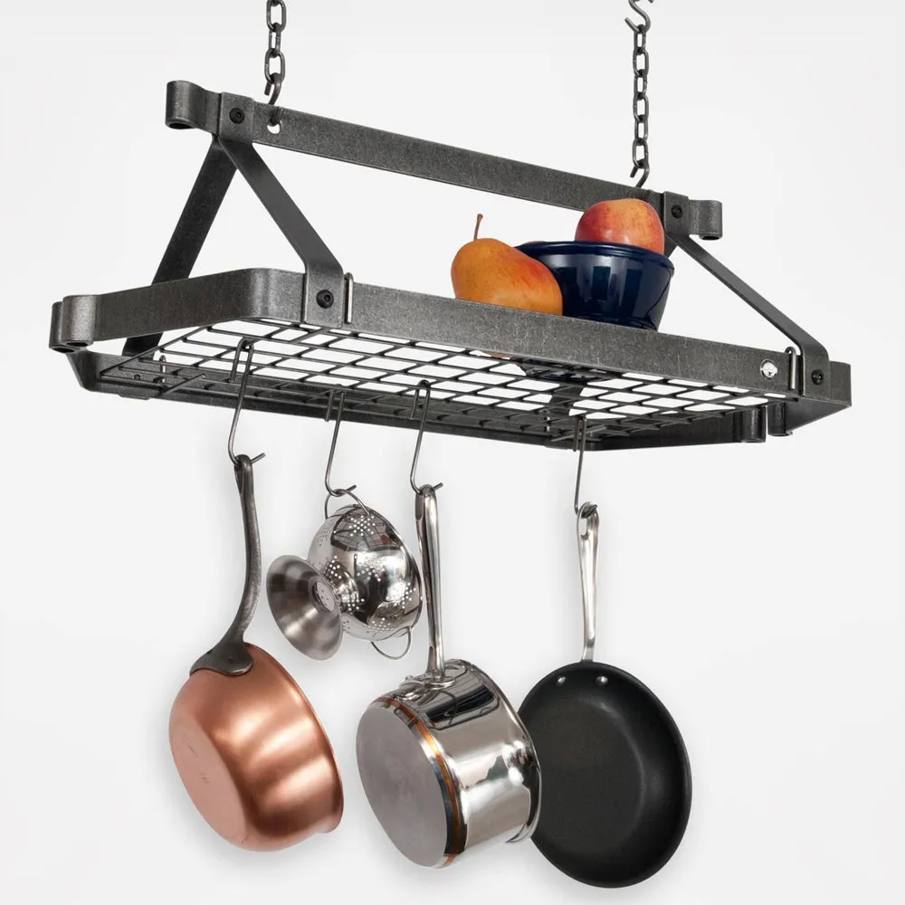 Retro Rectangle Ceiling Pot Rack