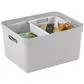 Sigma Home Storage Box 32L - Light Grey