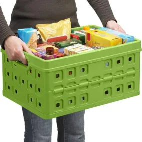 Square Folding Box 46L - Green