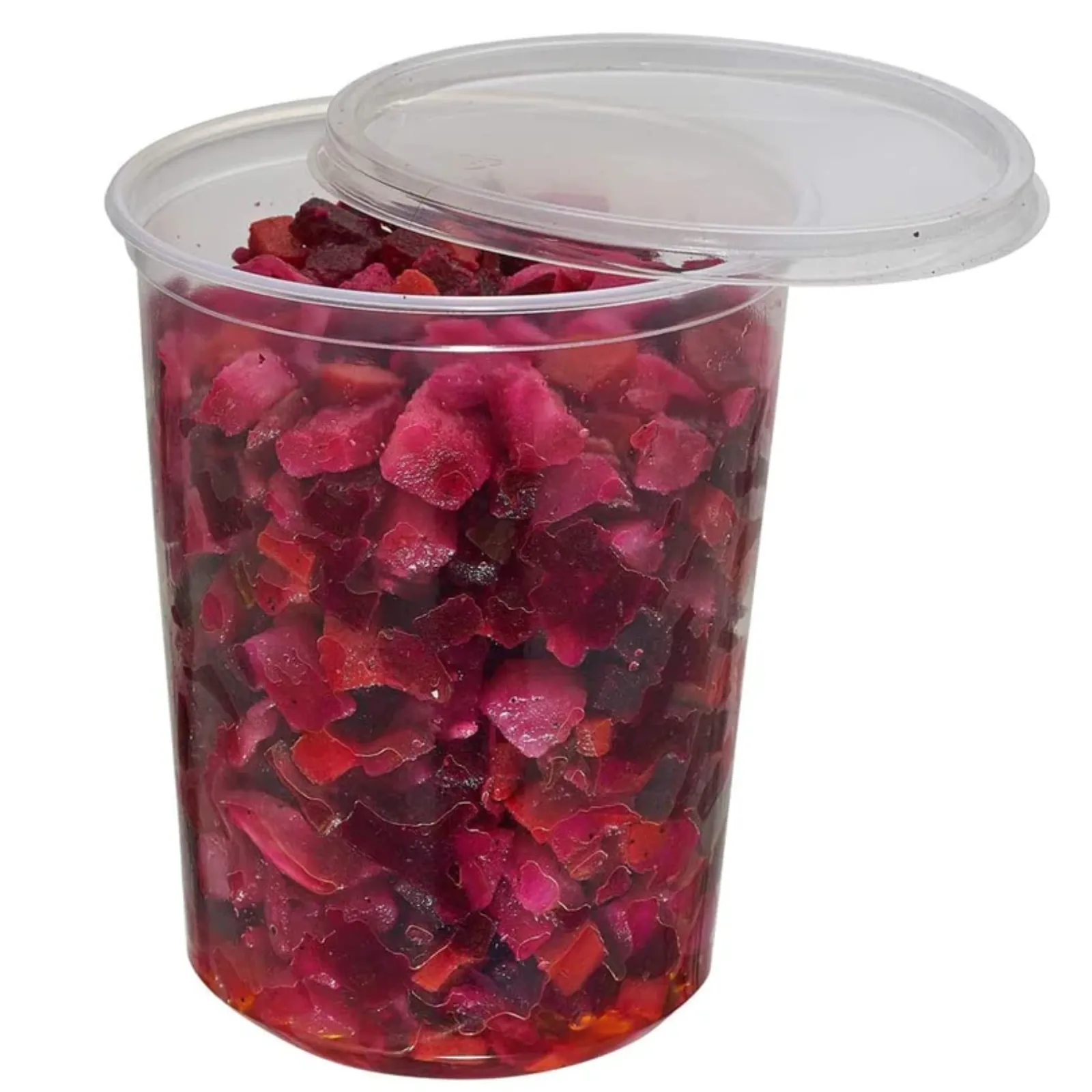 *WHOLESALE* 32oz. Lightweight Deli Containers with Lids | 500 ct/case