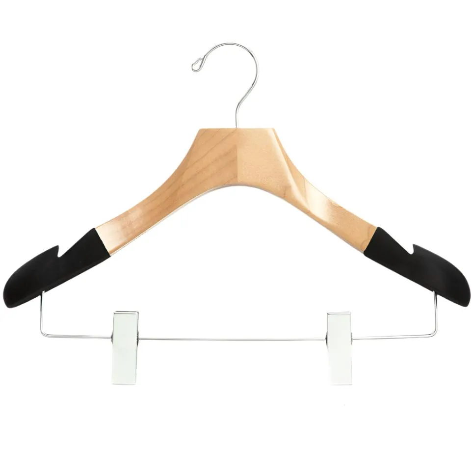 Women's Suit and Jacket Hanger with Clips